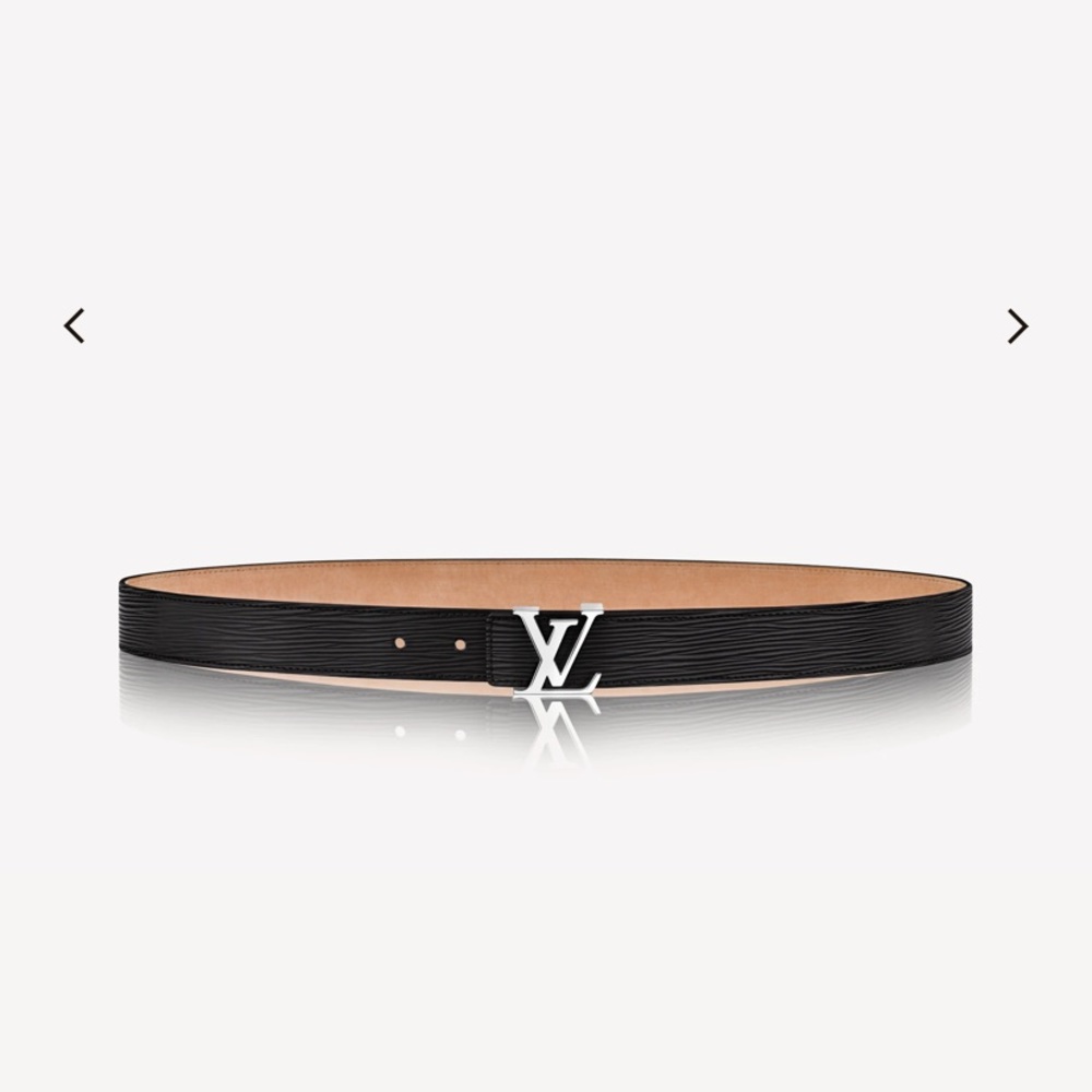 Louis Vuitton Women’s Black Epi Belt